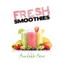Smoothies Swinging Pavement Sign